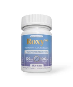 Roxy 100 7-Hydroxymitragynine Blue Razz Tablets 100mg