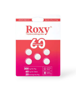 Roxy XL 7-hydroxymitragynine Tablets Strawmelon 60mg Per Tablet